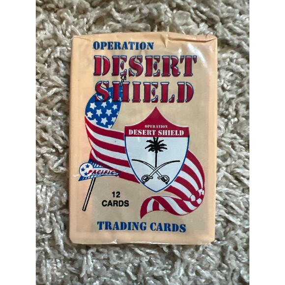 1991 Operation DESERT SHIELD Pacific Trading CARD BOX 36 Packs - Picture 5 of 6